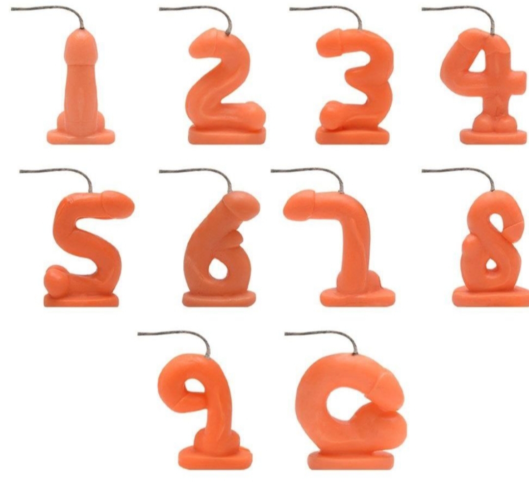 Velas numéricas Sacana